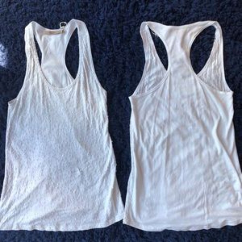 Khush Phoenix White Top Embellished w/ white beads